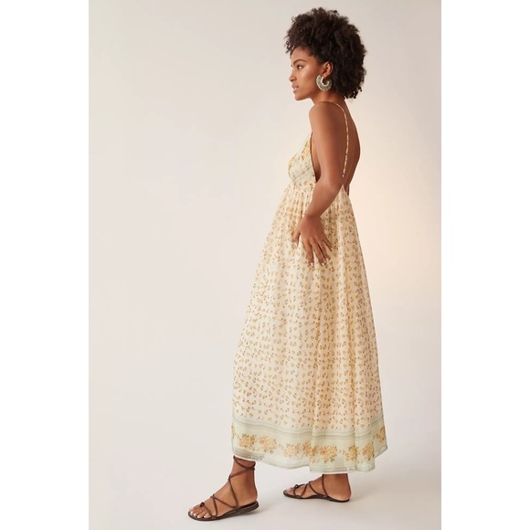 Anthropologie Let Me Be Babydoll Midi Dress - Picture 4 of 8